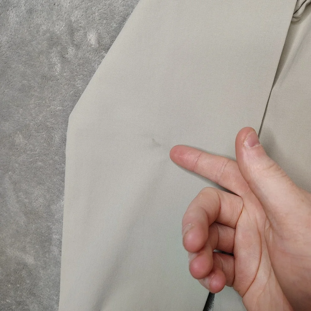 Hurley Exist Bomber Jacket Mens Small Sandstorm Tan Full Zip Stretch Performance